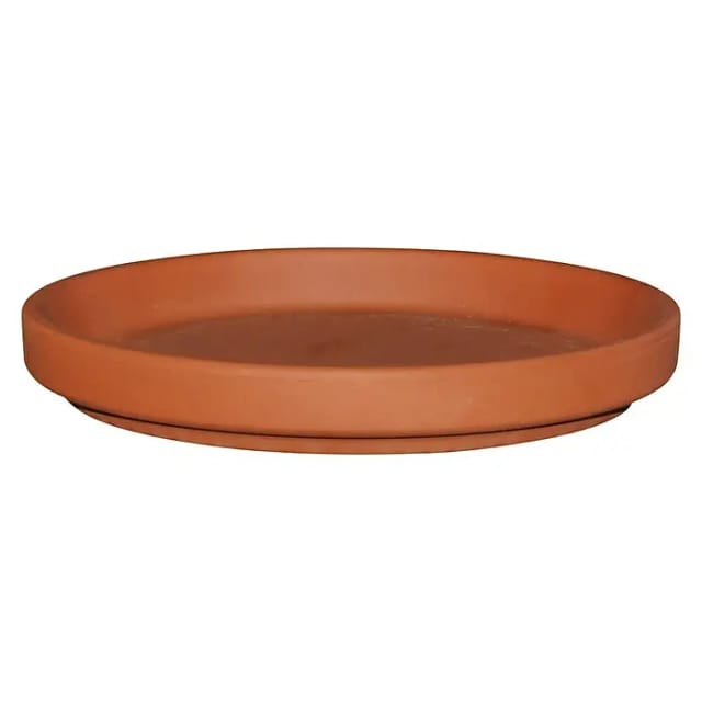 Untersetzer XL Imprägniert Ø 6,3 cm Natur Terrakotta