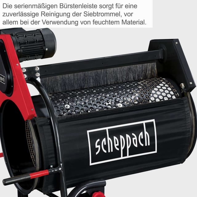 Scheppach Gartenrollsieb rs 350