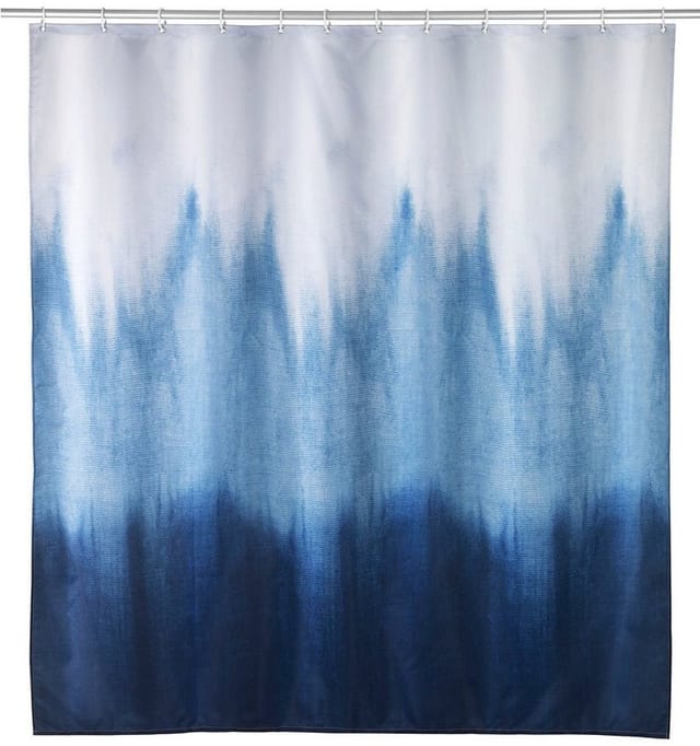 Wenko Duschvorhang Alara recyceltes Polyester 180 cm x 200 cm