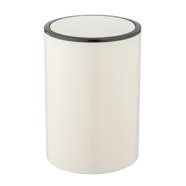 Wenko Schwingdeckeleimer Inca Creme 5,
