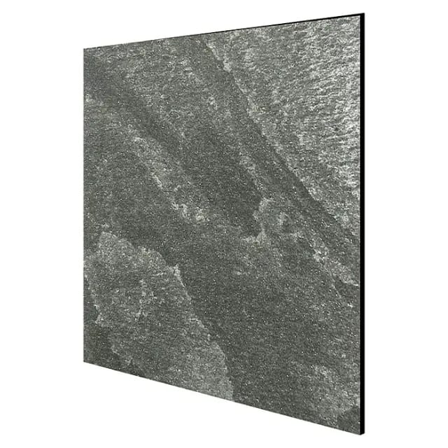 Jangal Wandpaneel Modular Wall Grey Slate Stone Panel 52 x 52 cm