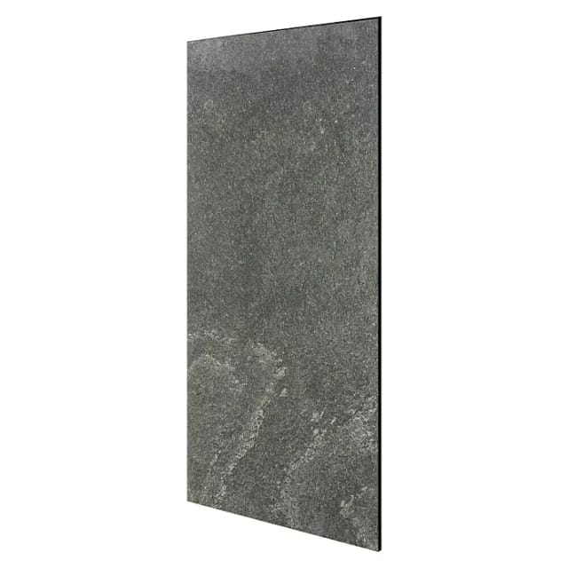 Jangal Wandpaneel Modular Wall Grey Slate Stone Panel 52 x 104 cm