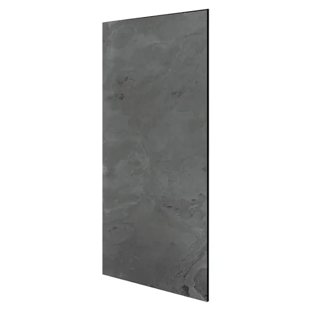 Jangal Wandpaneel Modular Wall Black Slate Stone Panel 52 x 104 cm