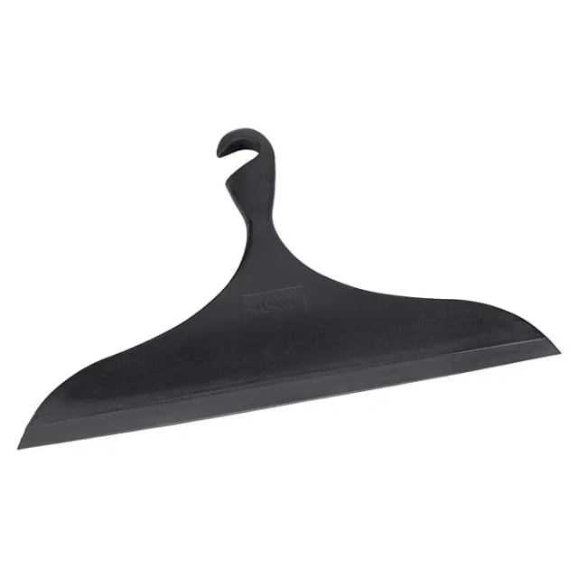 Wenko Badezimmerwischer mit Haken Loano XXL Schwarz