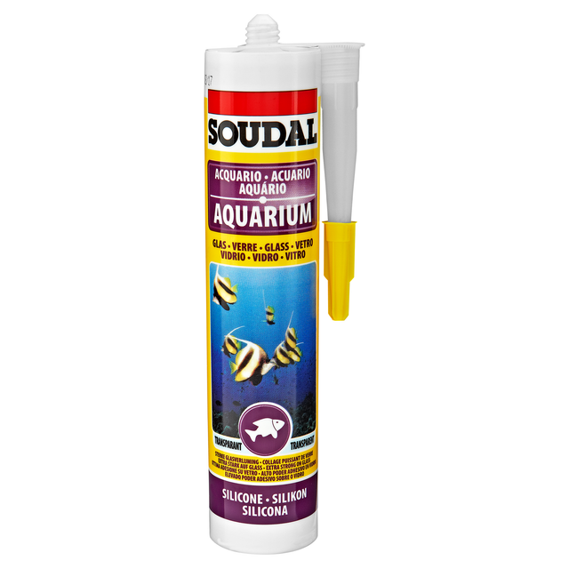 Aquariumsilikon Transparent 300 ml