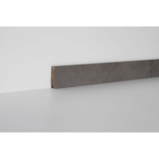 Sockelleiste Neo 2.0 Silvergrey Concrete 2400 mm x 58 mm x 19 mm