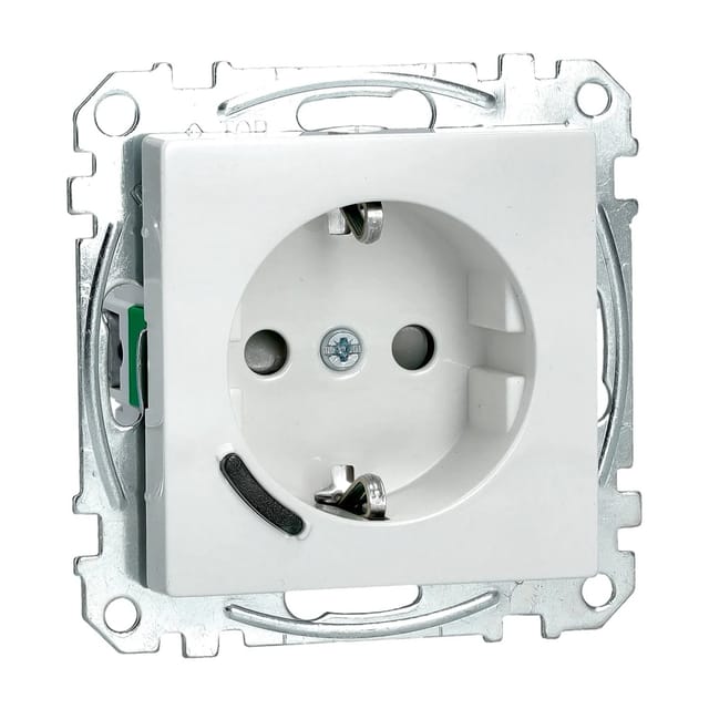 Merten System M Connected Schutzkontakt-Steckdose MEG2380-0319 16A Weiß