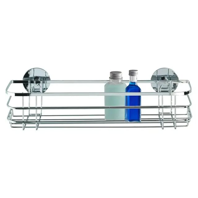 Wenko Turbo-Loc Maxiablage Edelstahl glänzend