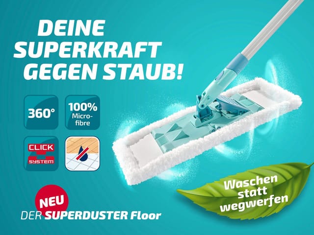 Leifheit Staubwischer Superduster Floor 7 cm x 49 cm x 15 cm