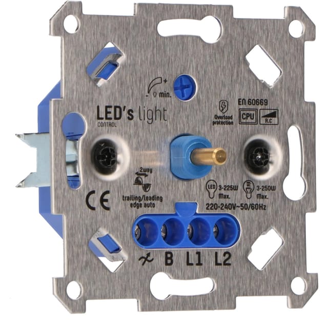 LED`s,ight Dimmer Dimmer - 250W LE und TE 1 Stück 3-polig
