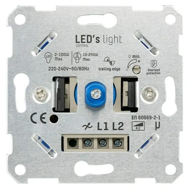 LED`s,ight Dimmer Dimmer - 200W Trailing Edge (P 1 Stück 3-polig