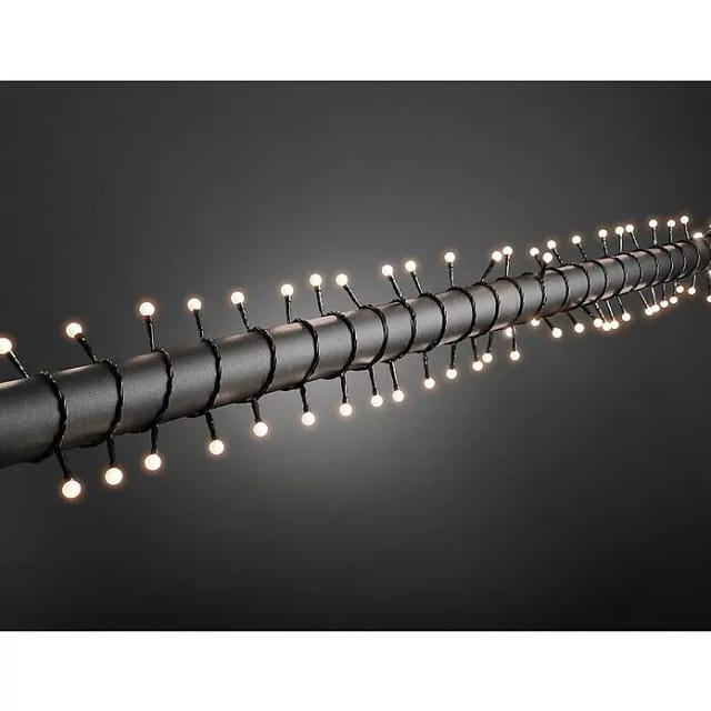 Konstsmide LED Lichterkette Globes 160 warmweiße LEDs innen und außen