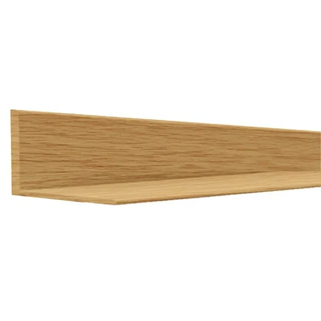 Knickwinkel Buche selbstklebend 18 mm x 18 mm Länge 5000 mm