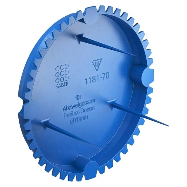 Kaiser Signaldeckel 1181-70 Blau Ø 70 mm x 20 mm