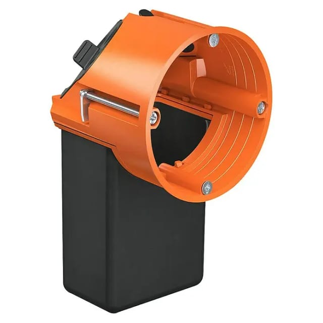 Kaiser Electronic-Hohlwanddose 9268-94 Orange-Schwarz