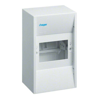 Hager Mini-Verteiler Gamma GD104N 4 Platzeinheiten Weiß