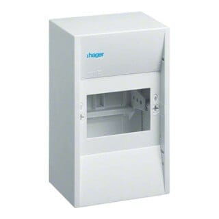 Hager Mini-Verteiler Gamma GD104N 4 Platzeinheiten Weiß