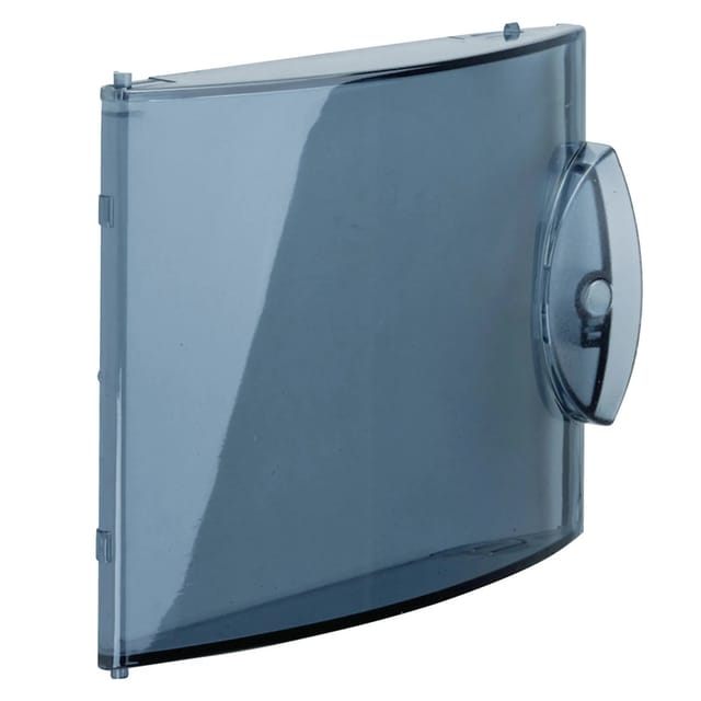 Hager Mini-Verteiler-Tür GP104T Blau Transparent