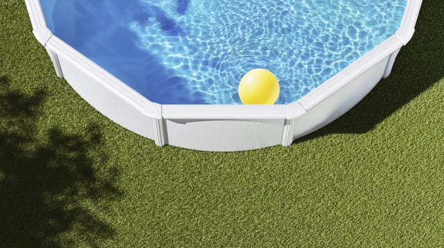 Gre Pool Bora Bora Oval Ø 460 cm x 120 cm Weiß