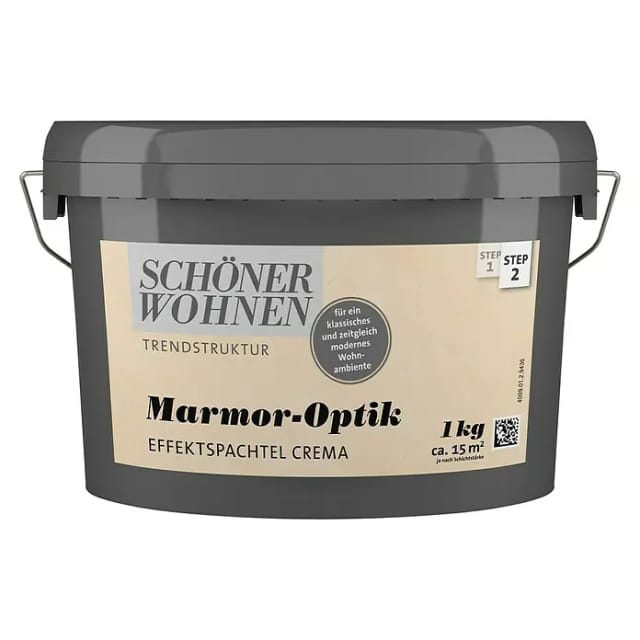 Schöner Wohnen Marmor-Optik Effektspachtel Crema 1,