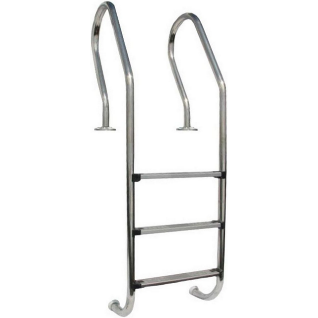 Gre Poolleiter Geteilt aus Edelstahl 109 cm x 42 cm x 10 cm