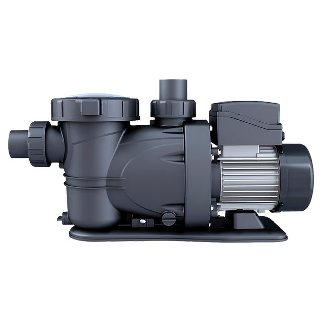 Gre Pool-Filterpumpe Selbstansaugende 1 PS bis zu 20 m³/h Schwarz