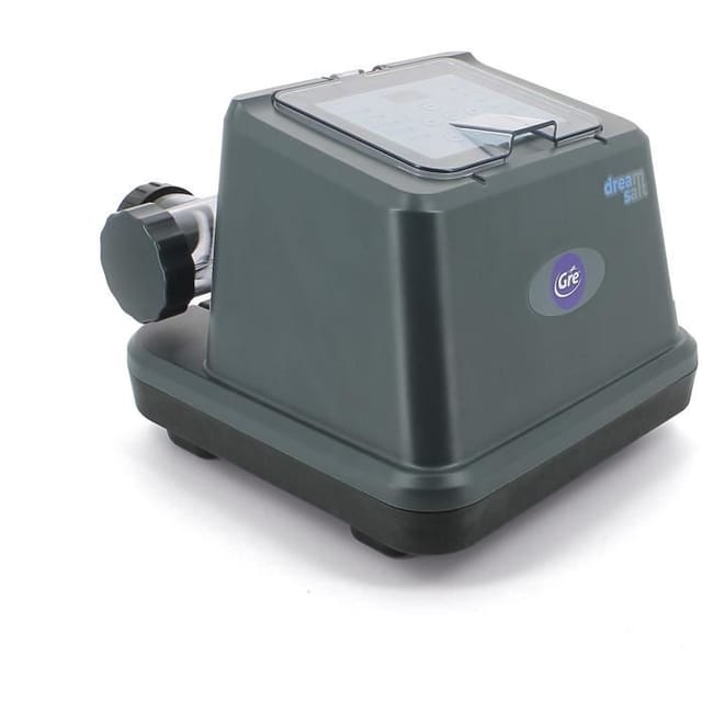 Gre 3 in 1 Salzelektrolyseanlage für Pools bis zu 50 m³ Grau