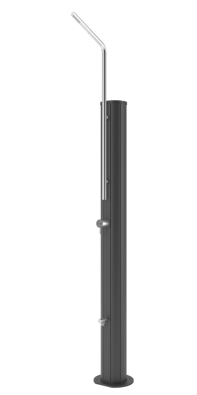 Gre Solardusche Aluminium 30, Schwarz