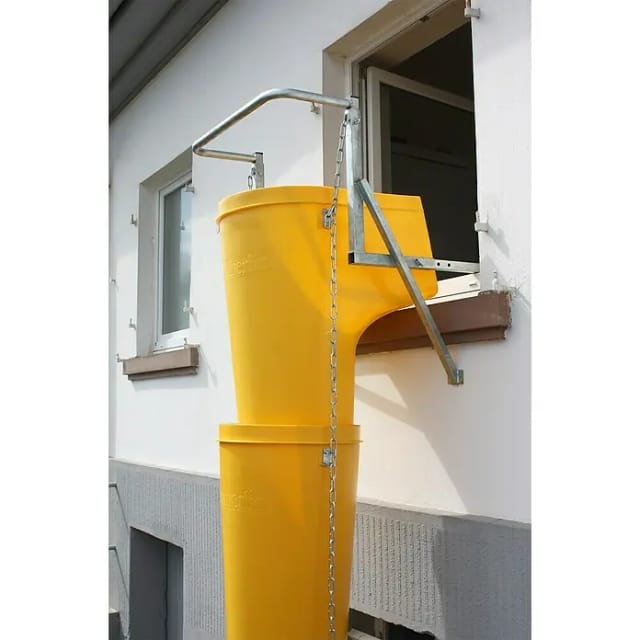 Haemmerlin Fensterbrüstungsbefestigung für Schuttrutsche