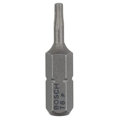 Bosch Schrauberbits Extra Hard T8 25 mm 3 Stück