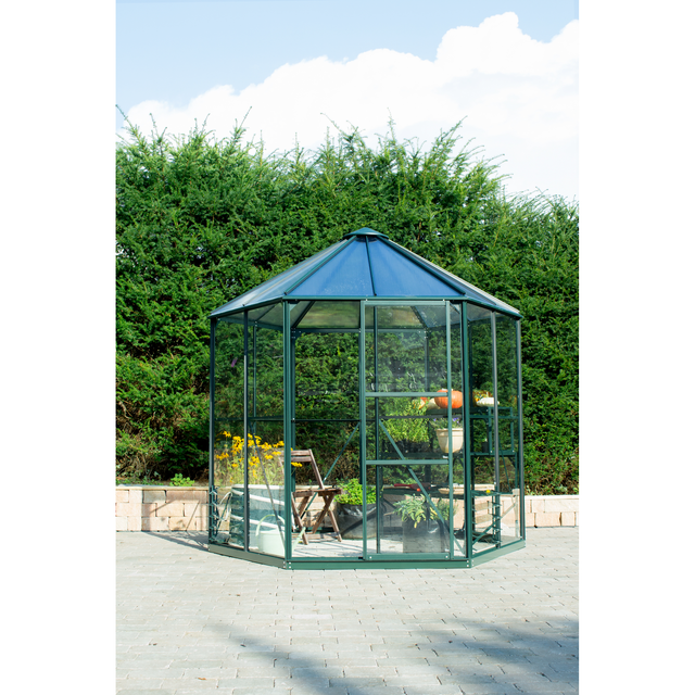 Vitavia Gewächshaus Hera 4500 Grün 4,5 m² inkl. Fundament