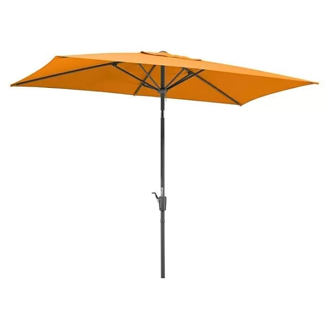 Schneider Balkonschirm 270 cm x 150 cm Mandarine mit Knickfunktion