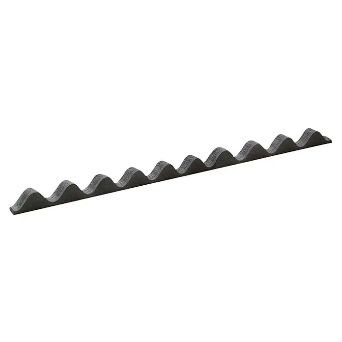 Onduline Zahnleiste Schwarz für Bitumenwellplatte 100 cm