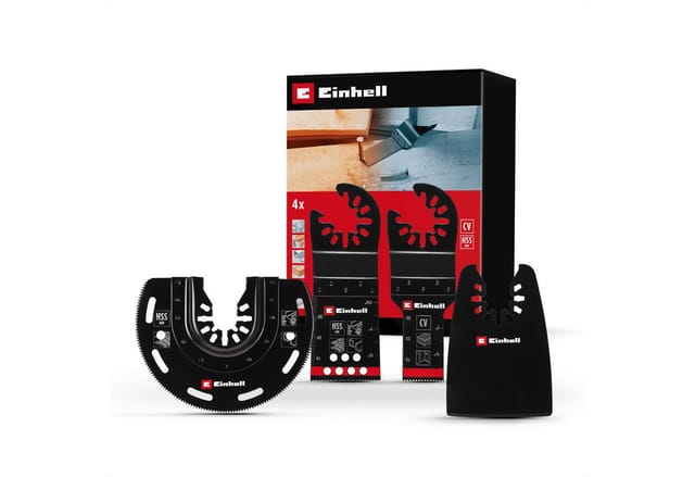Einhell Multitool-Set mit Universalaufnahme 4-teilig