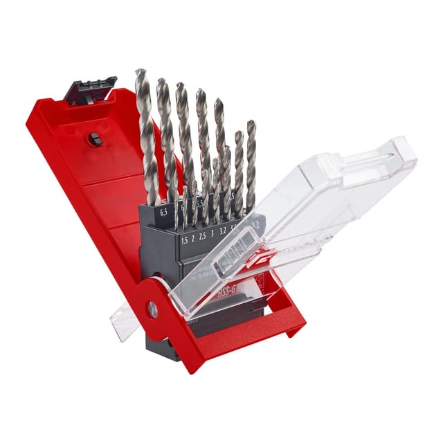 Einhell Metallbohrer-Set HSS-G 13-teilig Ø 1,5 mm - 6,5 mm