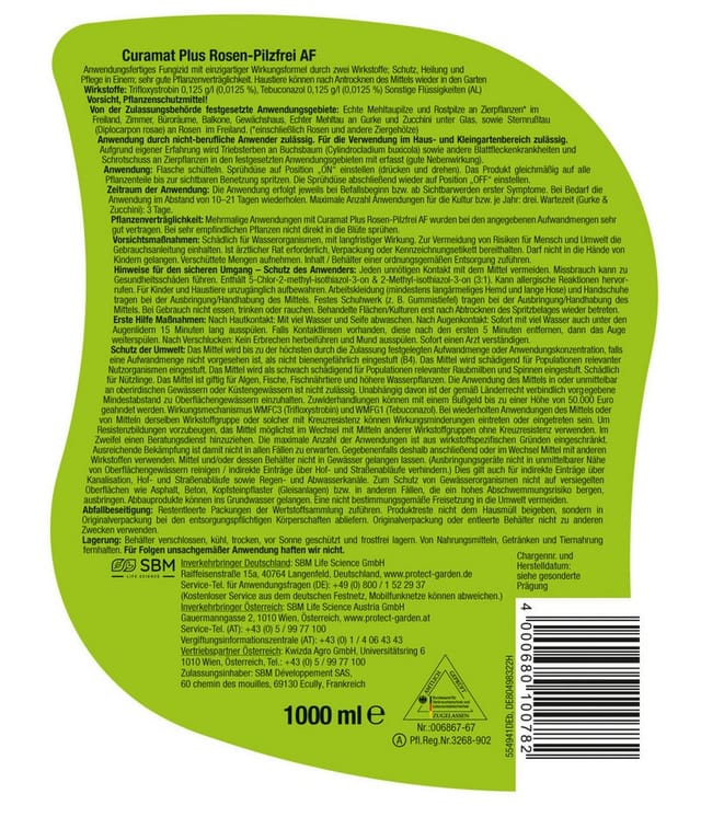 Protect Garden Curamat Plus Rosen-Pilzfrei AF 1,