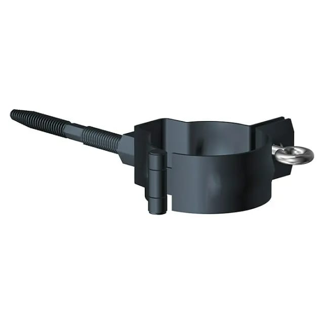 Fallrohrschelle NW 60 RAL 7016 Anthrazit