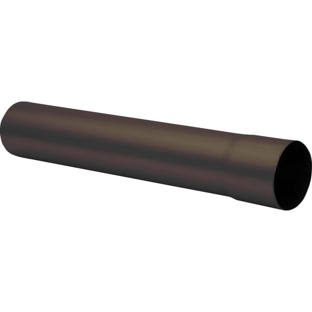 Fallrohr NW 80 RAL 8028 Braun 2 m