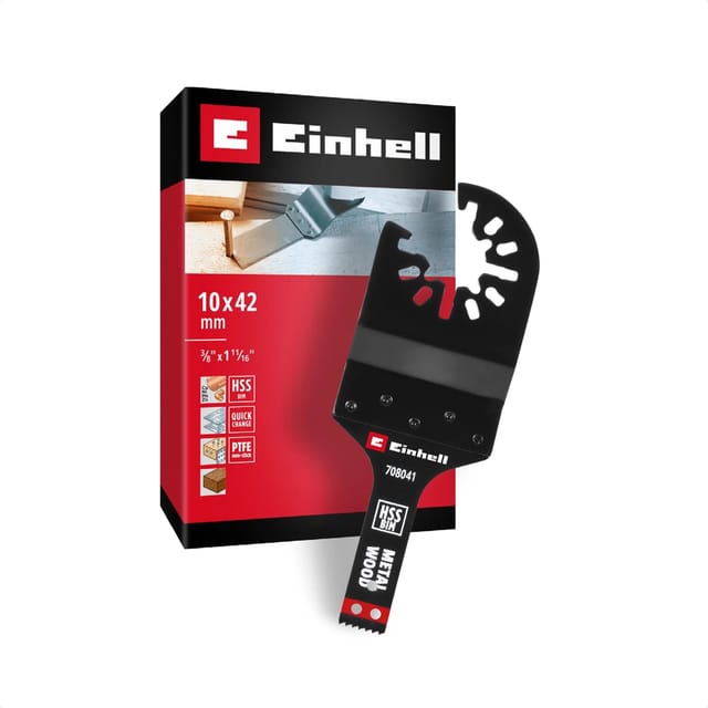 Einhell Tauchsägeblatt HSS BiM Gerade 10 mm x 42 mm