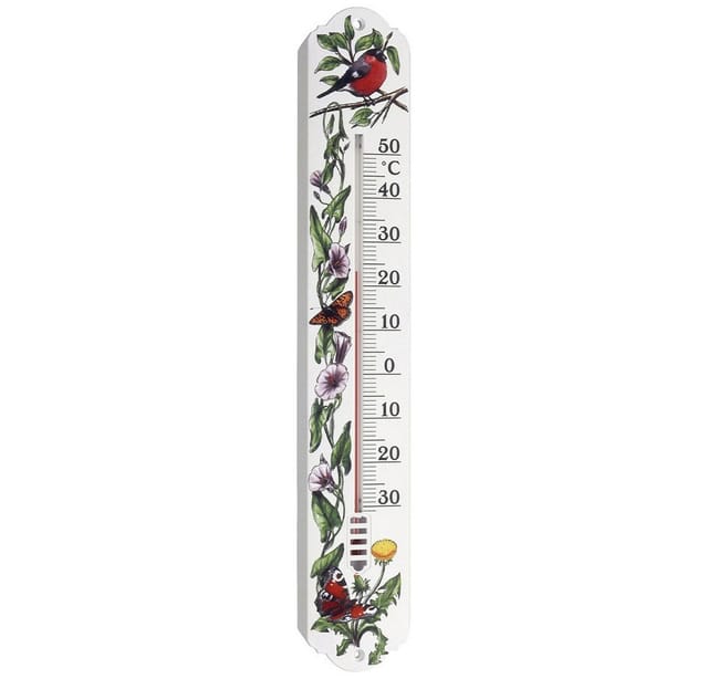 TFA Innen-Außen-Thermometer Vogelmotiv