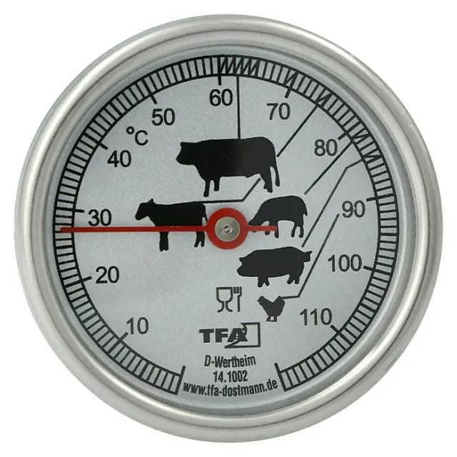 TFA Bratenthermometer Edelstahl