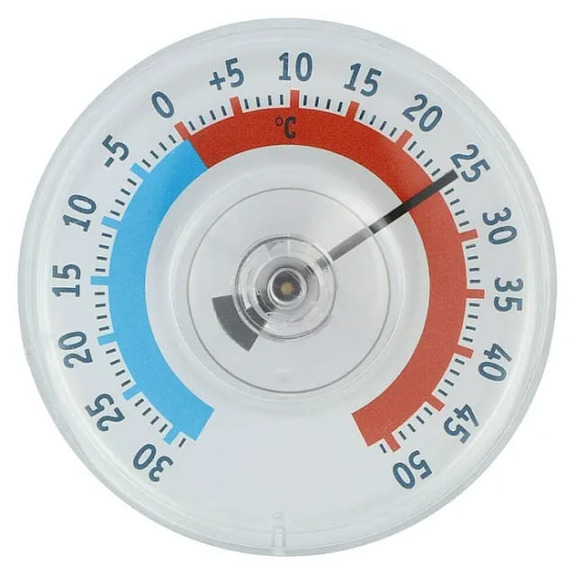 TFA Fenster-Thermometer Twatcher Weiß