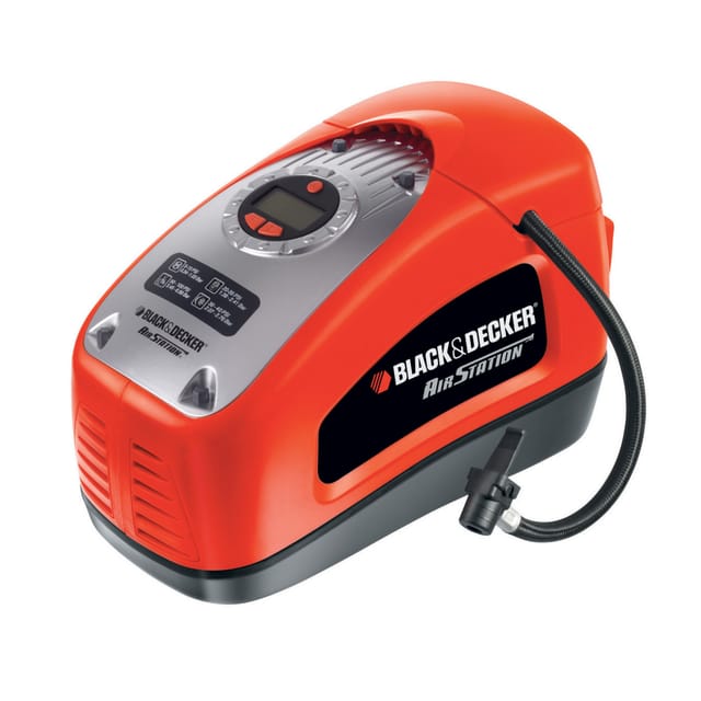 Black+Decker Elektrische Pump-Station ASI300 mit 12V und 230V Anschluss