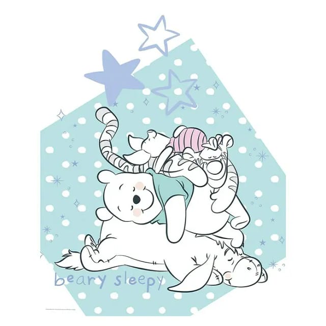 Komar Wandbild Winnie Pooh Sleepy 50 x 70 cm