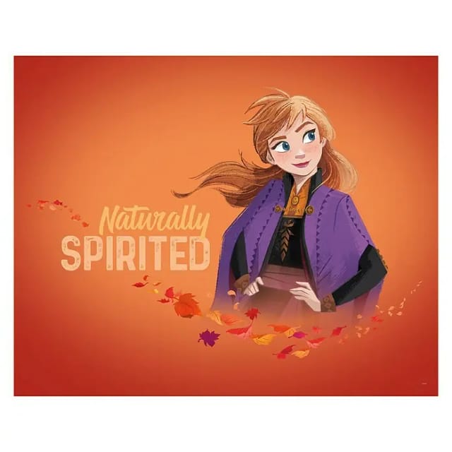 Komar Wandbild Frozen Anna Spirit 40 x 30 cm