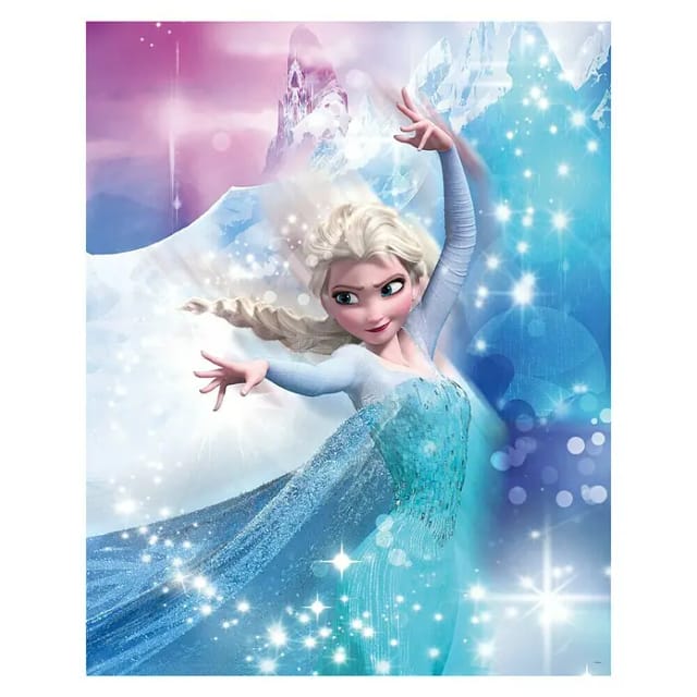 Komar Wandbild Frozen Elsa Action 50 x 70 cm