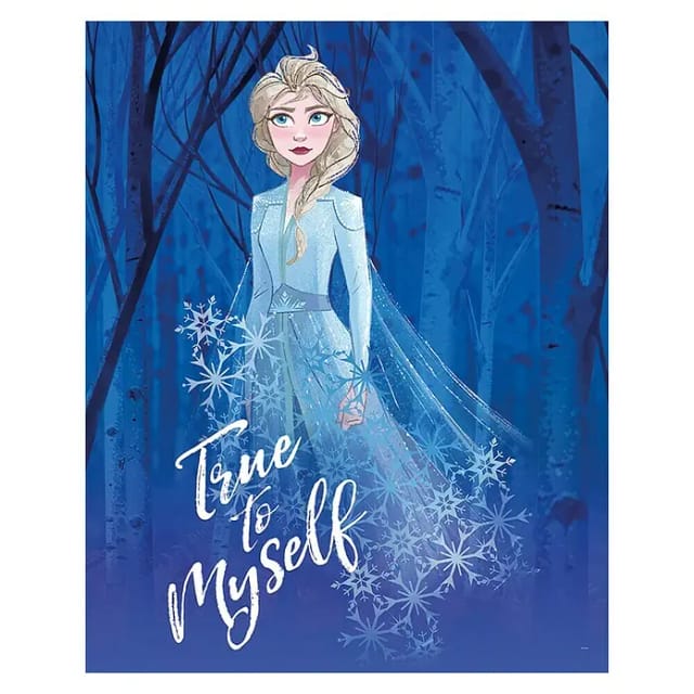 Komar Wandbild Frozen Elsa Myself 40 x 50 cm