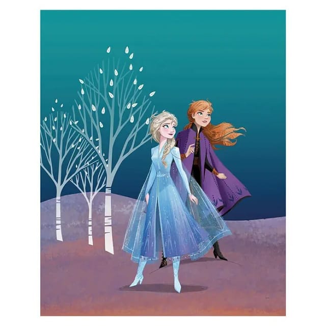 Komar Wandbild Frozen Sisters 50 x 70 cm