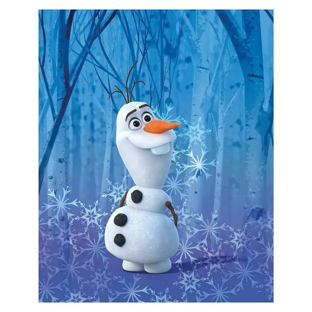 Komar Wandbild Frozen Olaf Crystal 50 x 70 cm