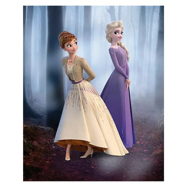 Komar Wandbild Frozen Wood Walk 50 x 70 cm